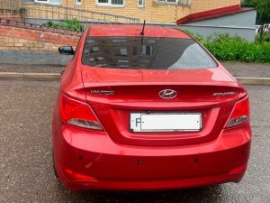 Довольная клиентка после срочной продажи Hyundai Solaris